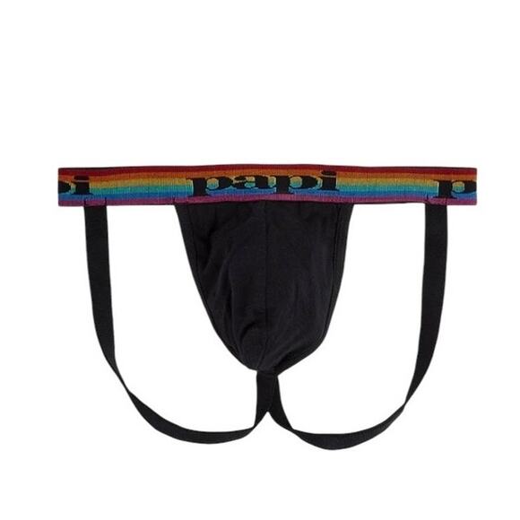 Papi Men's 3-pack Jockstraps Blue Red Black Large - Picture 4 of 7